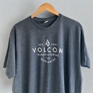 Y2K Volcom Stone Skate Tee shirt surf VTG XXL gray